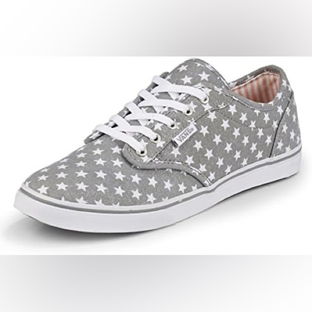 Vans Atwood Low 10 women’s Gray Star Sneaker